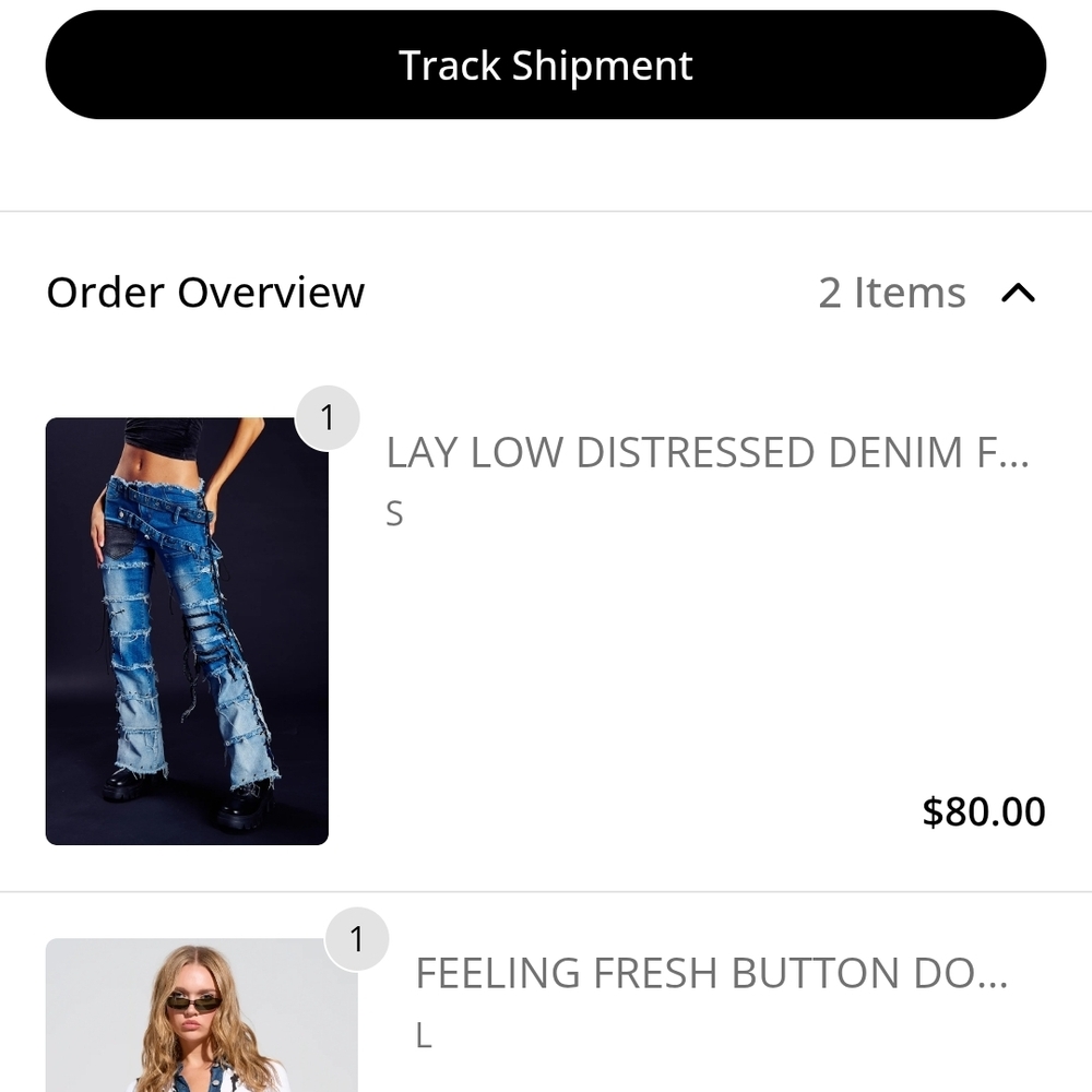 AKIRA Blue Distressed Boot Cut Jeans